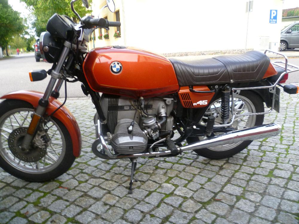 Motorrad verkaufen BMW R 45 Ankauf